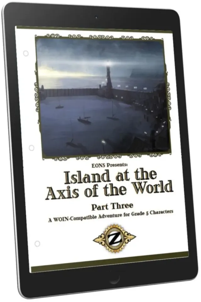 EN Publishing Island at the Axis rollspel PDF ZEITGEIST