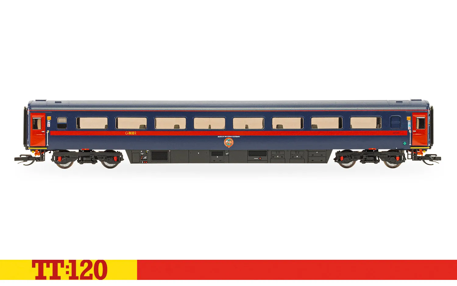 Hornby TT:120 GNER Mk3 TSD 42363 modellvagn GNER-blå