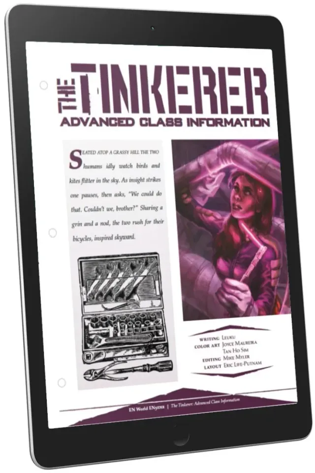 EN Publishing The Tinkerer Advanced Class D&D 5e PDF