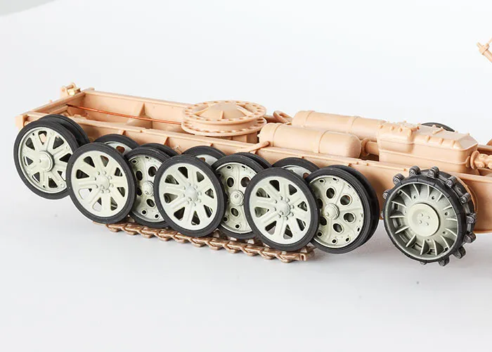 ROSSAGRAPH QuickWheel QW-170 Sd.Kfz. 8 målmask 1:35 Trumpeter