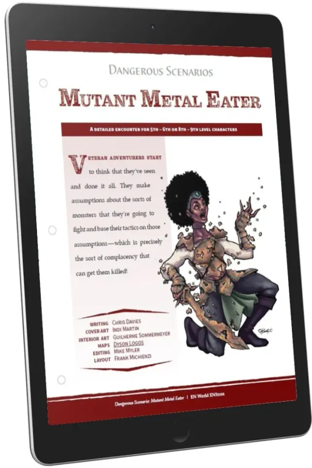 EN Publishing Mutant Metal Eater äventyr pdf rostmonster