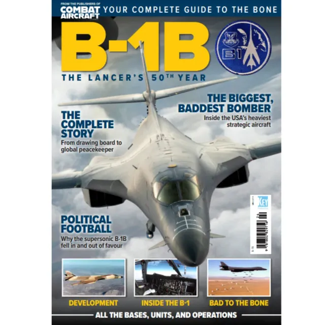 Aviation Archive Rockwell B-1B bookazine 116 sidor bombflyg