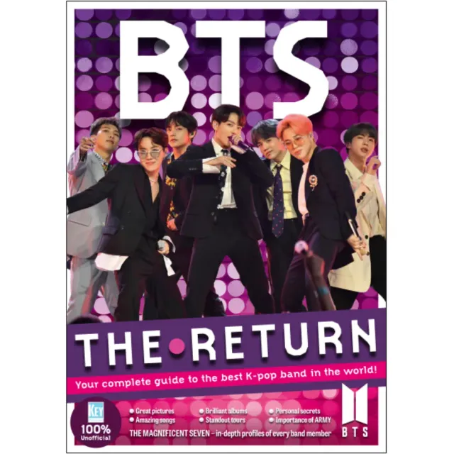 BTS The Return fanbok tidning 116 sidor engelska