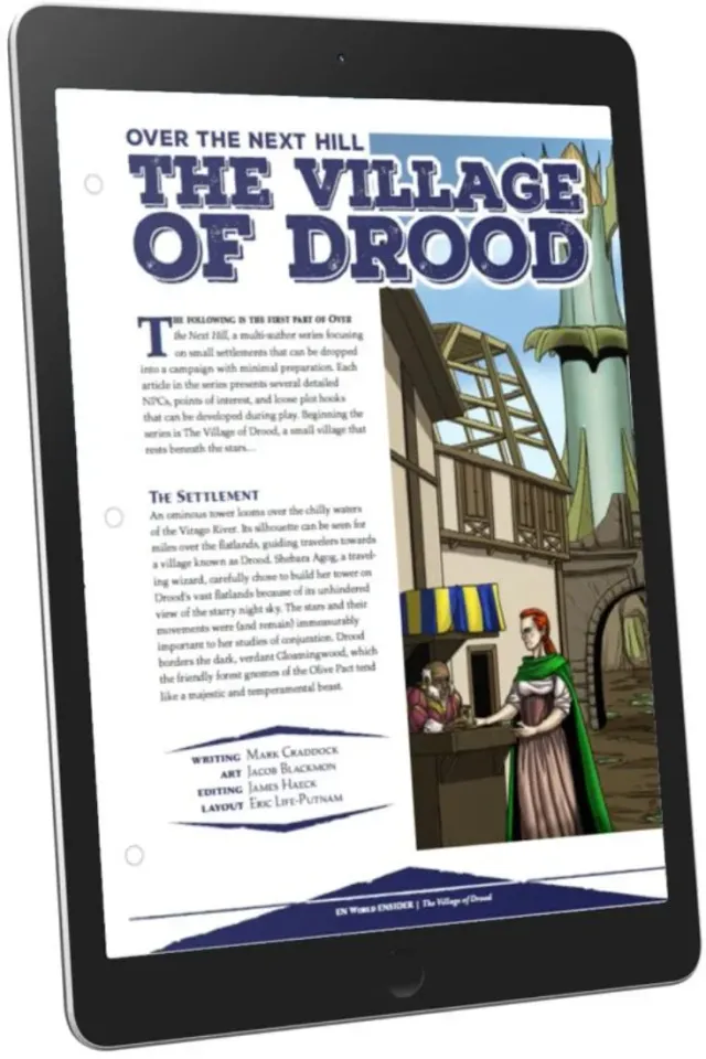 EN Publishing Over the Next Hill Village of Drood pdf by