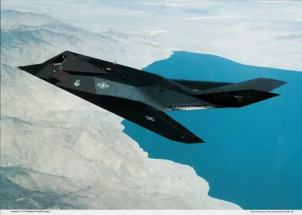 Lockheed F-117A Nighthawk poster A2