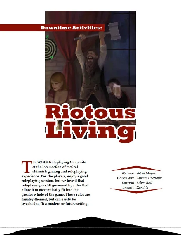 EN Publishing Riotous Living WOIN regel PDF festande