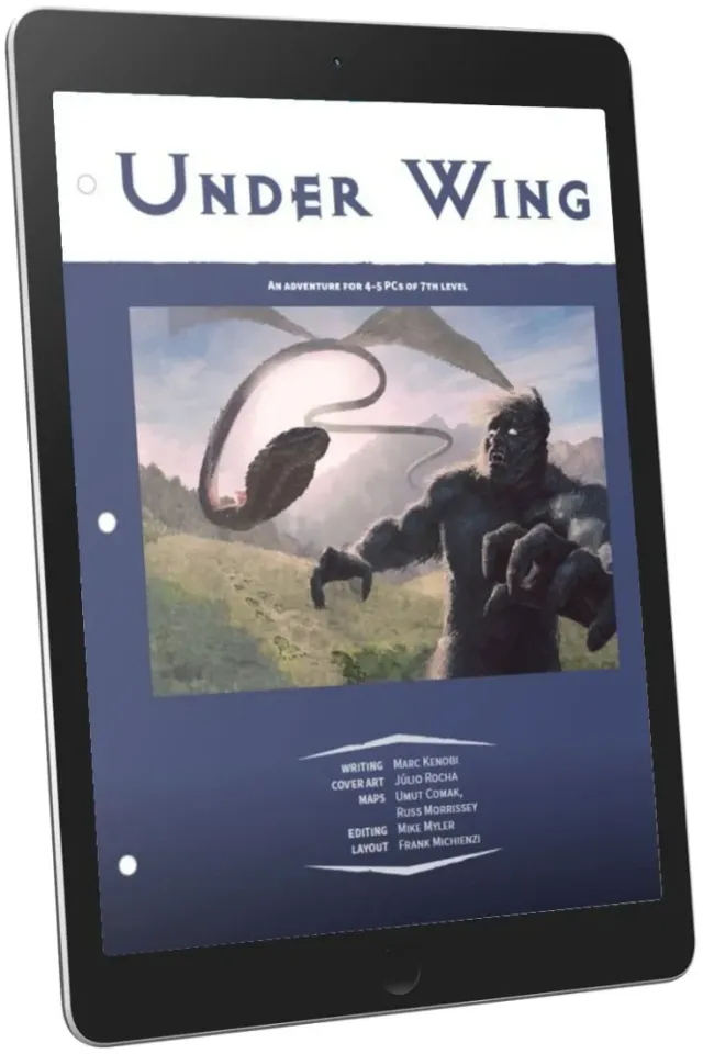EN Publishing Under Wing äventyr PDF nivå 7 Elissar