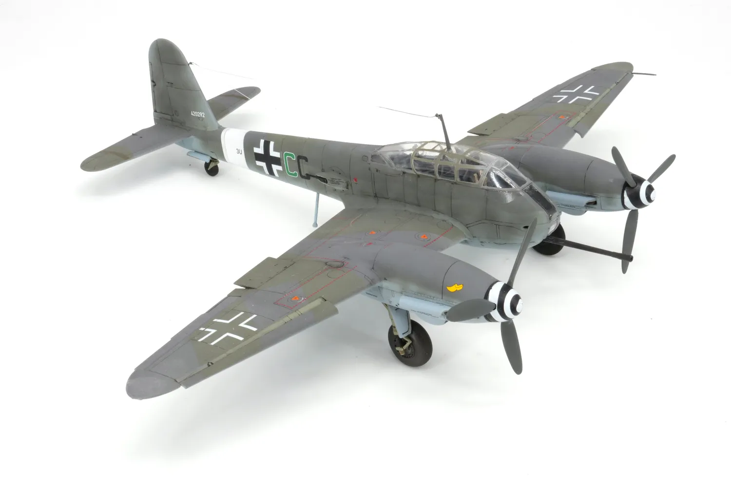 Airfix A04066 Messerschmitt Me 410 byggsats 1/72
