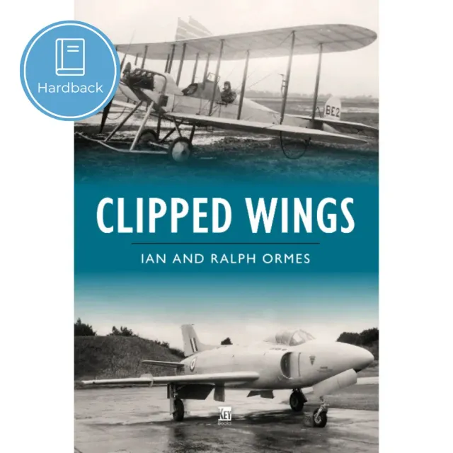 Key Books Clipped Wings tryckt bok flygplan som misslyckades