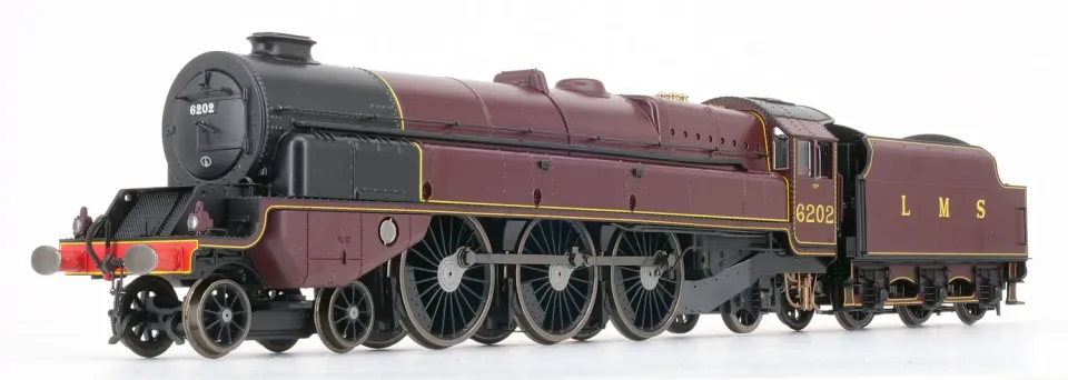 Hornby LMS Turbomotive 6202 lok OO DCC sound