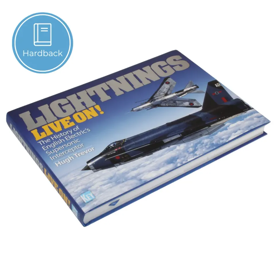 Lightnings Live On bok English Electric Lightning historia