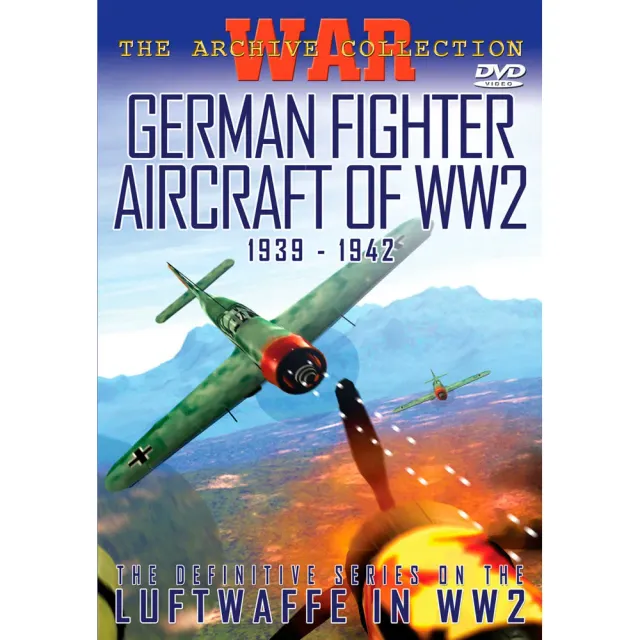 German Fight Aircraft 1939-42 DVD-film dokumentär