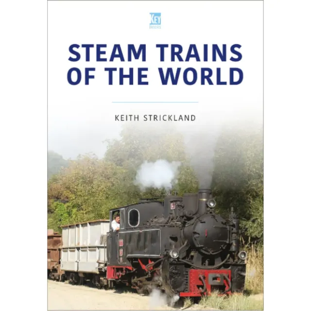 Key Books World Railways Steam Trains of the World bok ånglok