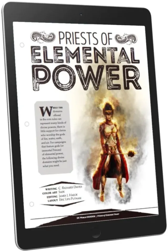 EN Publishing Priests Elemental Power präst PDF element
