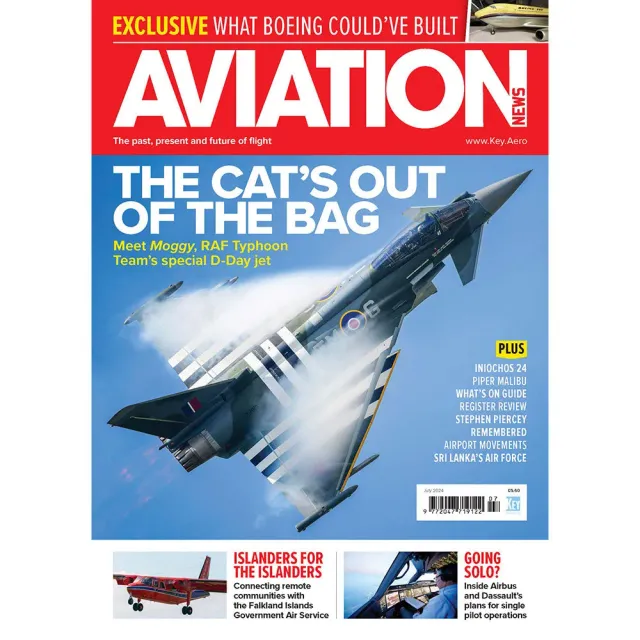Aviation News juli 2024 tidning lösnummer flyg