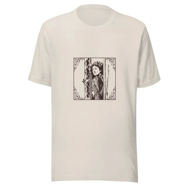 Deckarbokhandeln Crime Writers t-shirt unisex kortärmad bomull