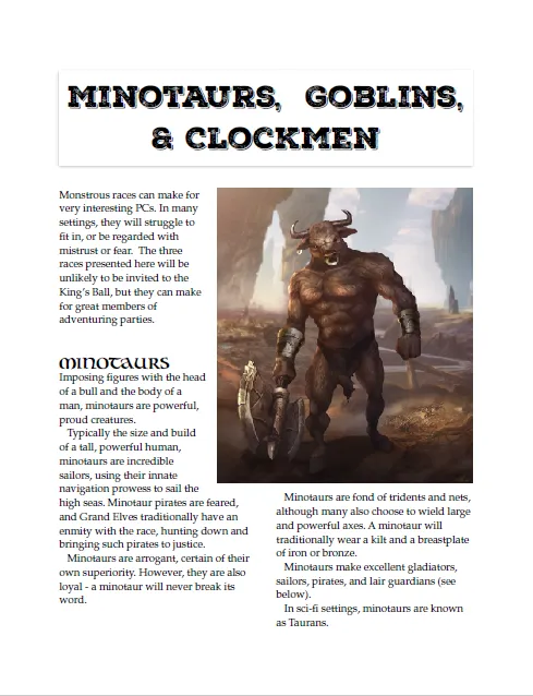 EN Publishing Minotaurs Goblins Clockmen pdf WOIN