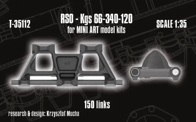Rossagraph QuickTracks T-35112 bandlarv RSO MiniArt 1/35