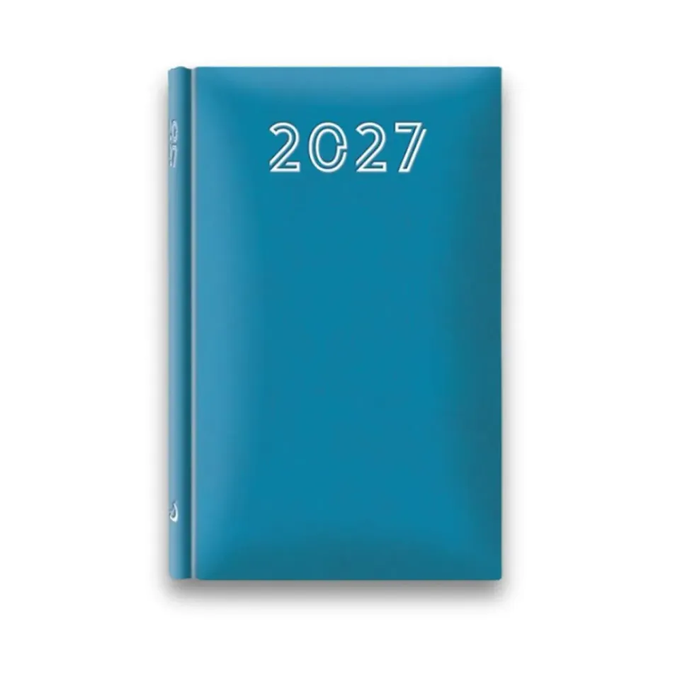 Sharon Standard B7 2027 fickkalender turkos marmor