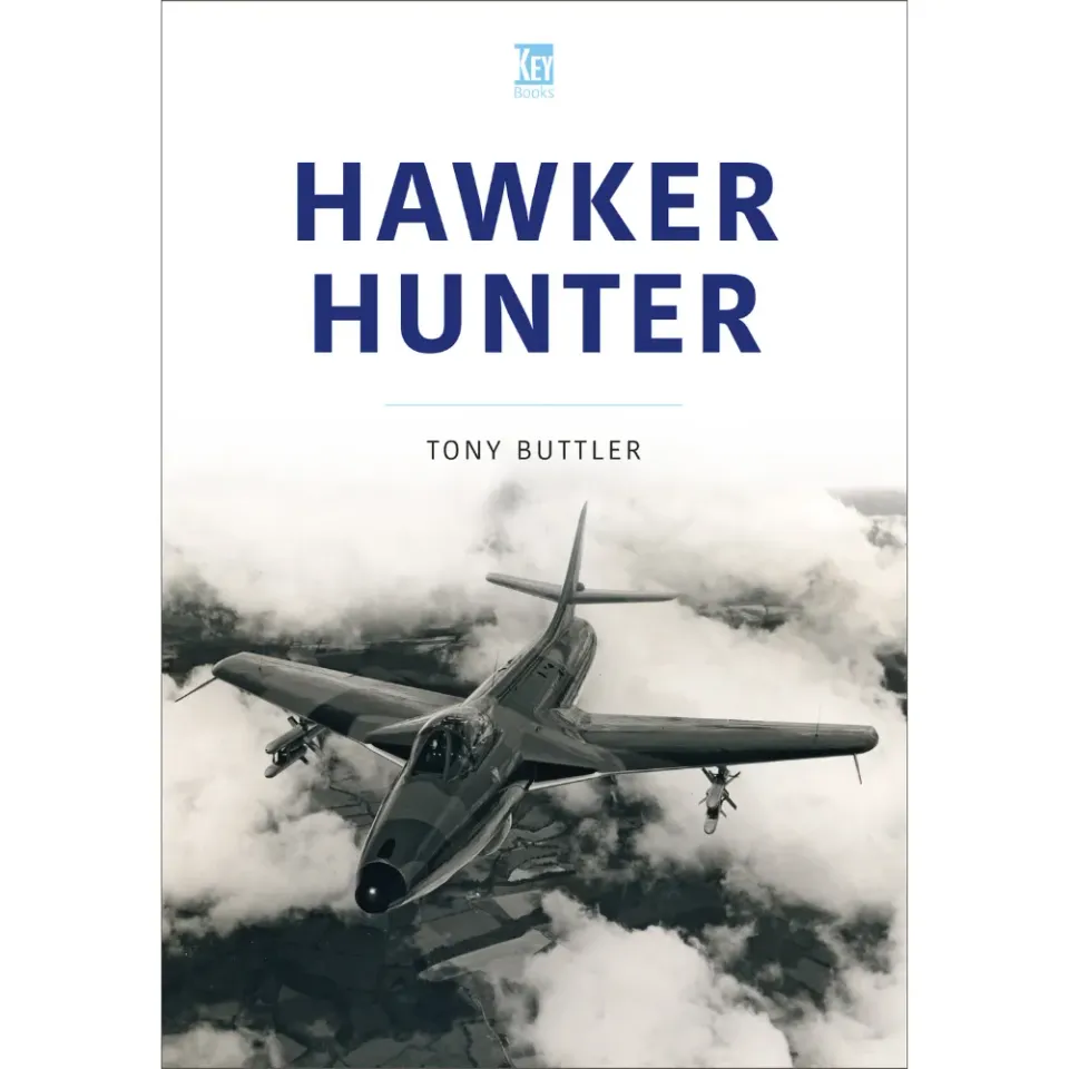 Key Books Hawker Hunter bok Historic Military Aircraft 16