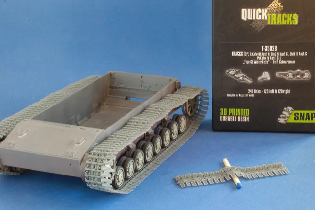 ROSSAGRAPH QuickTracks T-35028 larvband 1:35 Winterkette