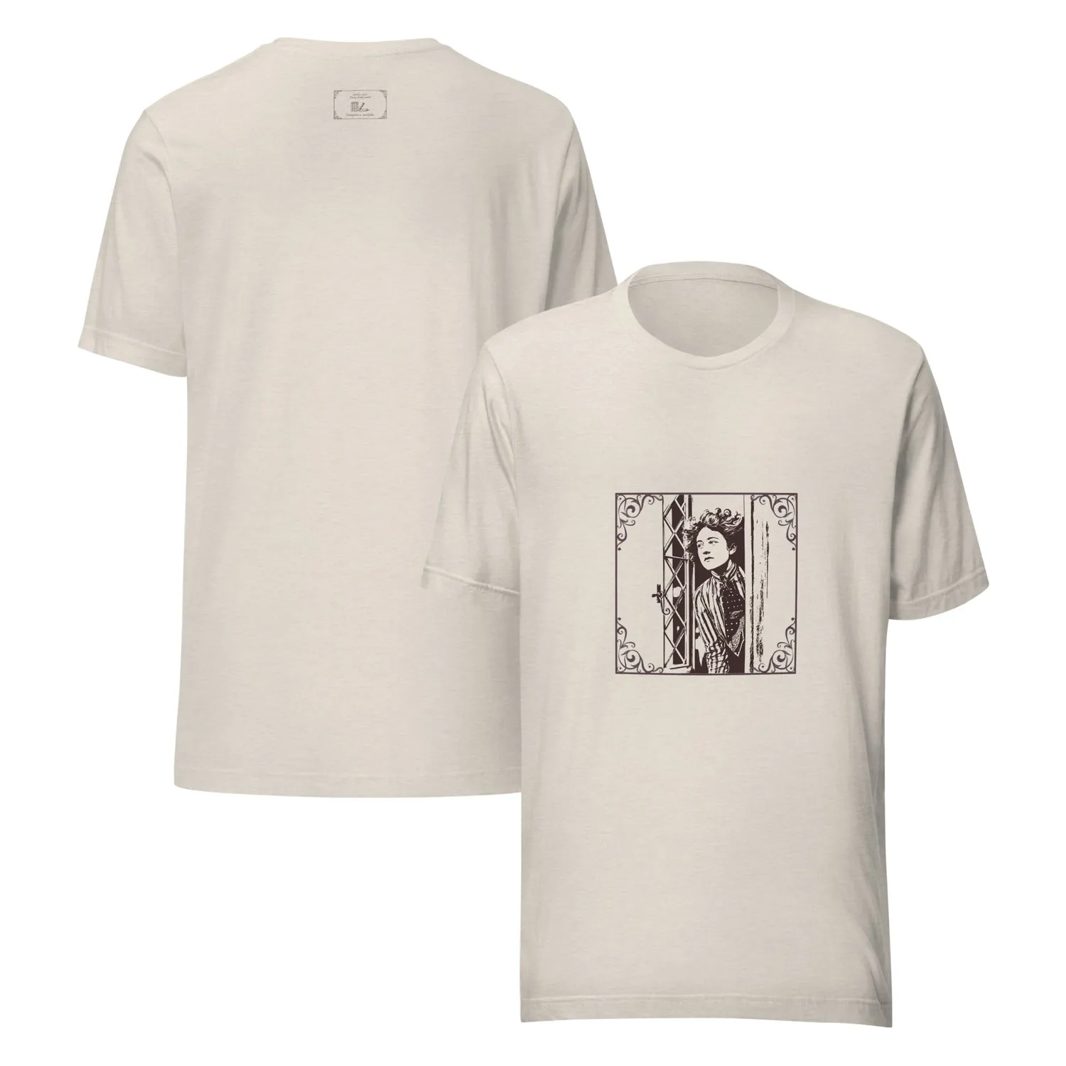 Deckarbokhandeln Crime Writers t-shirt unisex kortärmad bomull