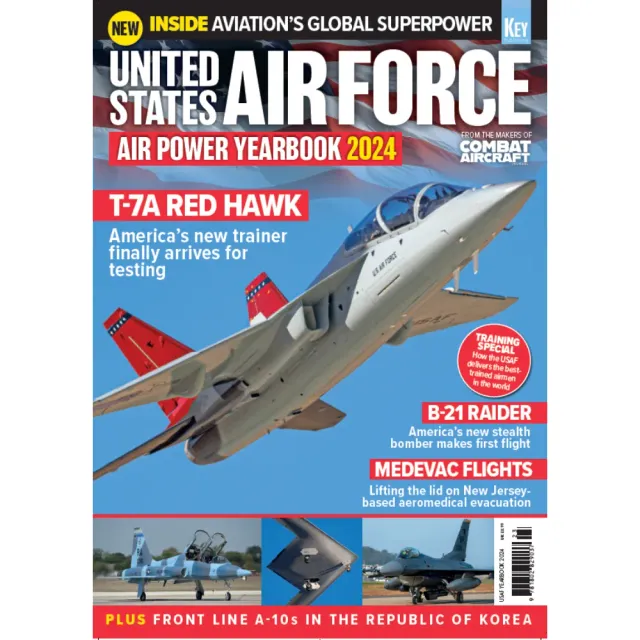 USAF Yearbook 2024 bookazine 116 sidor amerikanskt flyg