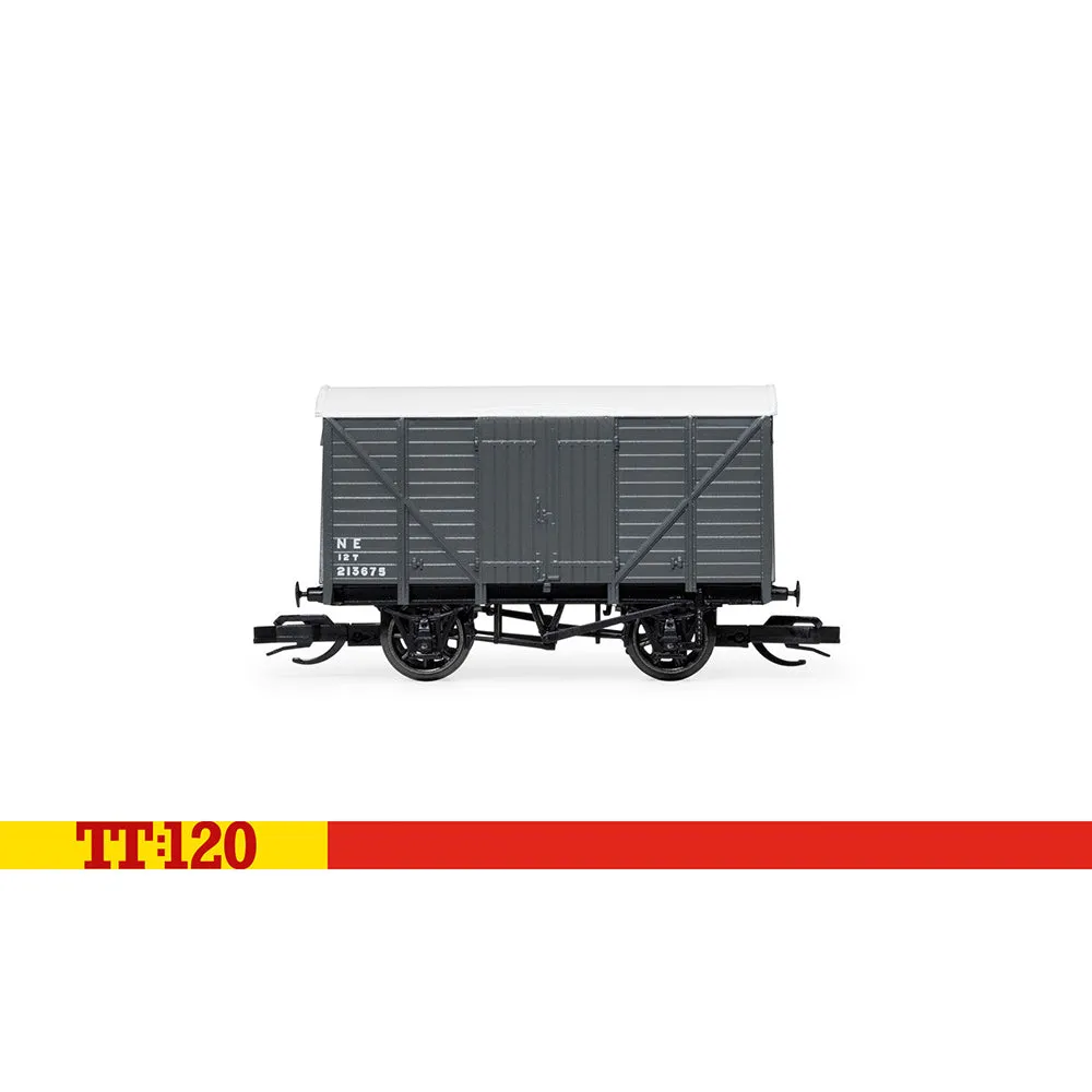 Hornby TT:120 LNER Vent Van Era 3 godsvagn 213675 grå