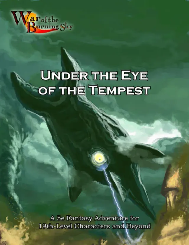 EN Publishing War Burning Sky 11 Tempest äventyr PDF nivå 19+