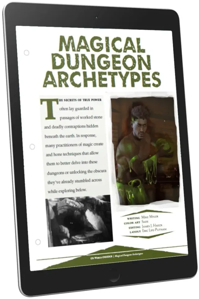 EN Publishing Magical Dungeon Archetypes supplement PDF