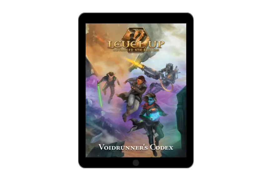 EN Publishing Voidrunner's Codex sci-fi box fysisk box 4 böcker