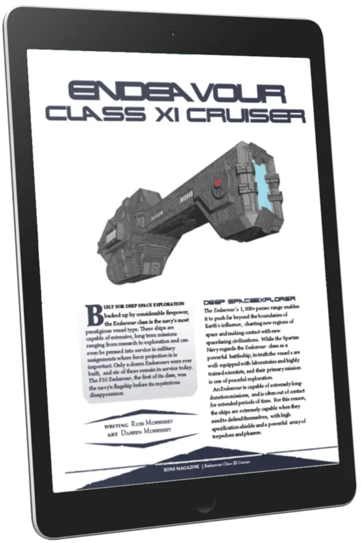 EN Publishing Endeavour Class XI Cruiser WOIN pdf rymdskepp