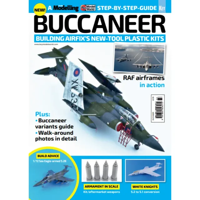 Airfix Model World Buccaneer 1/48 1/72 modellbok special