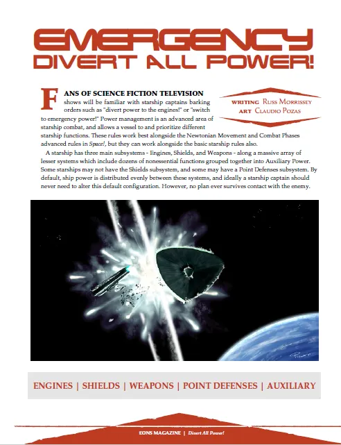 EN Publishing Emergency Divert Power pdf WOIN Space