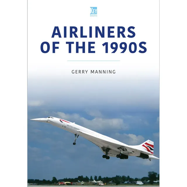 Key Books Airliners of the 1990s pocketbok 160 sidor flyghistoria
