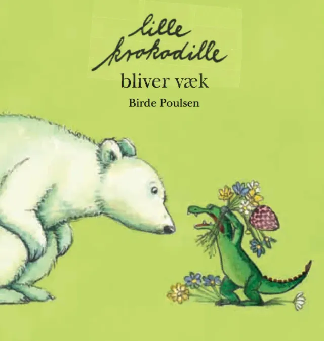 ABC Forlag Lille Krokodille bliver væk bilderbok tryckt bok småbarn