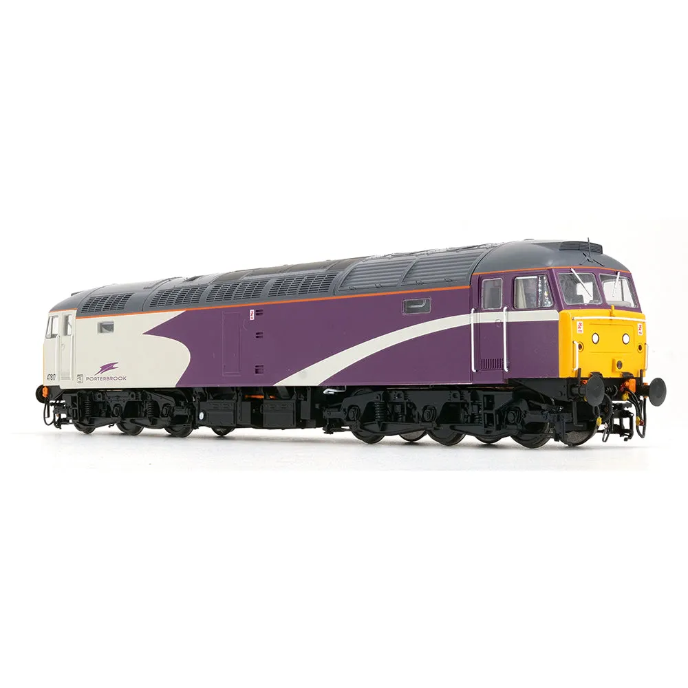 Heljan Class 47 47817 Porterbrook modellok OO DCC-ljud