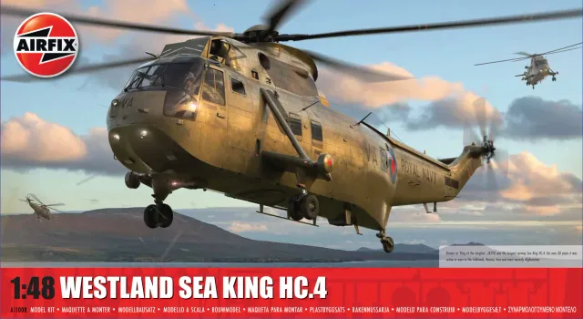 Airfix Westland Sea King HC.4 plastmodell 1:48 289 delar