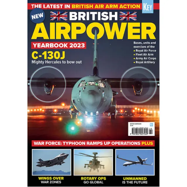 British Air Power 2023 Yearbook årsbok brittiskt flyg