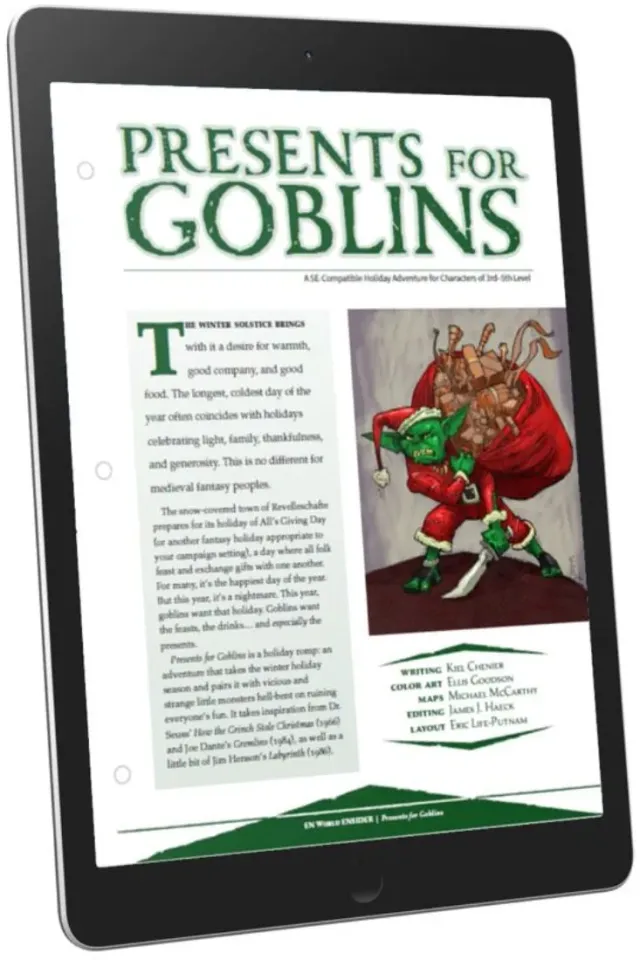 EN Publishing D&D Presents for Goblins äventyr PDF nivå 3-5