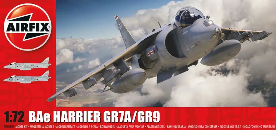 Airfix Bae Harrier GR7A/GR9 modellbyggsats 1:72