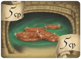 EN Publishing Tabletop Money Copper Piece Deck kortlek 40 kort