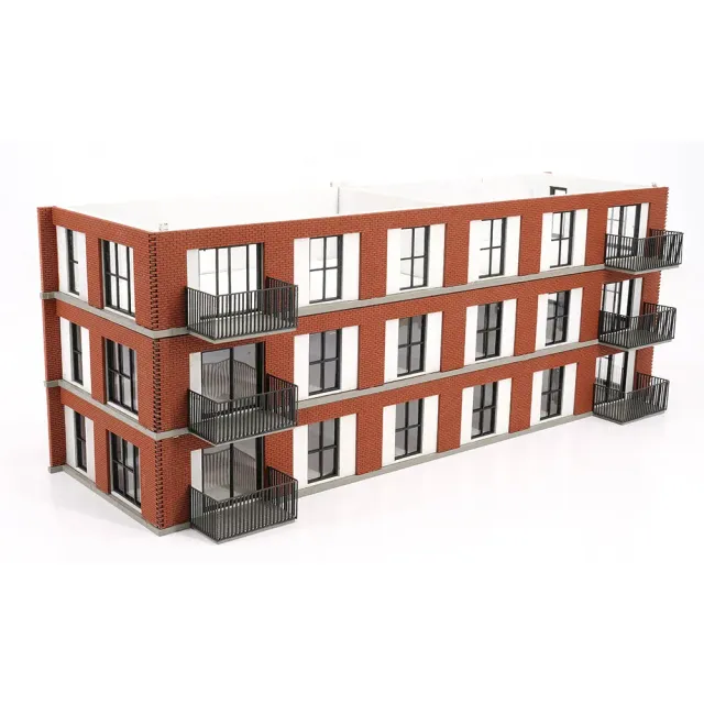 PJM Models MOD162 byggsats 3-pack hyreshus OO