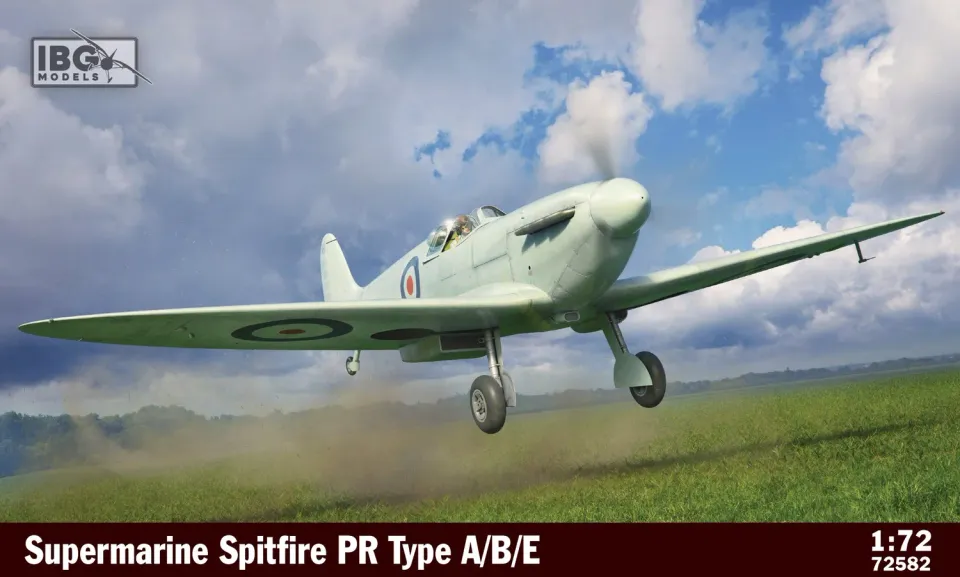 Rossagraph IBG 72582 byggsats Spitfire PR 1/72