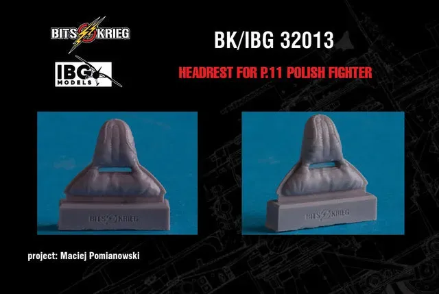 Rossagraph BitsKrieg BK/IBG32013 nackstöd PZL P.11 IBG 1/32