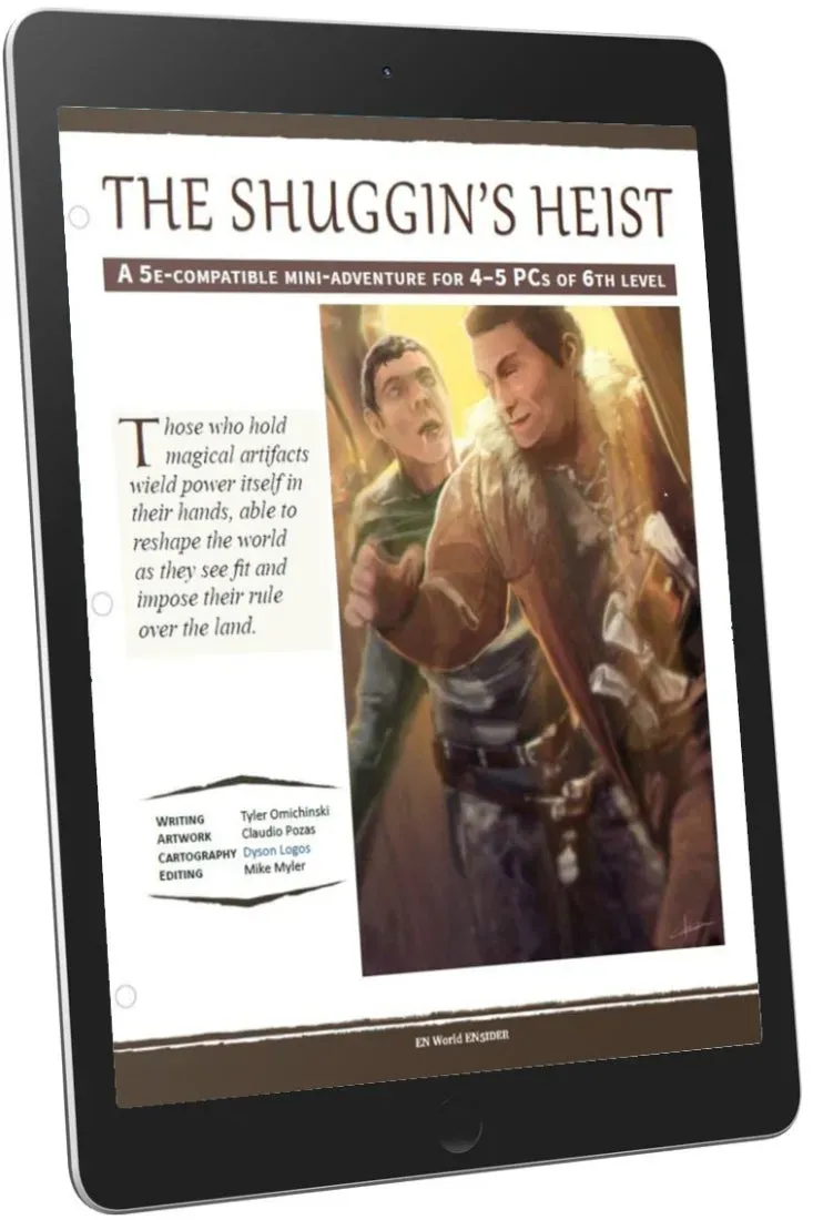EN Publishing Mini-Adventure Shuggins Heist äventyr PDF