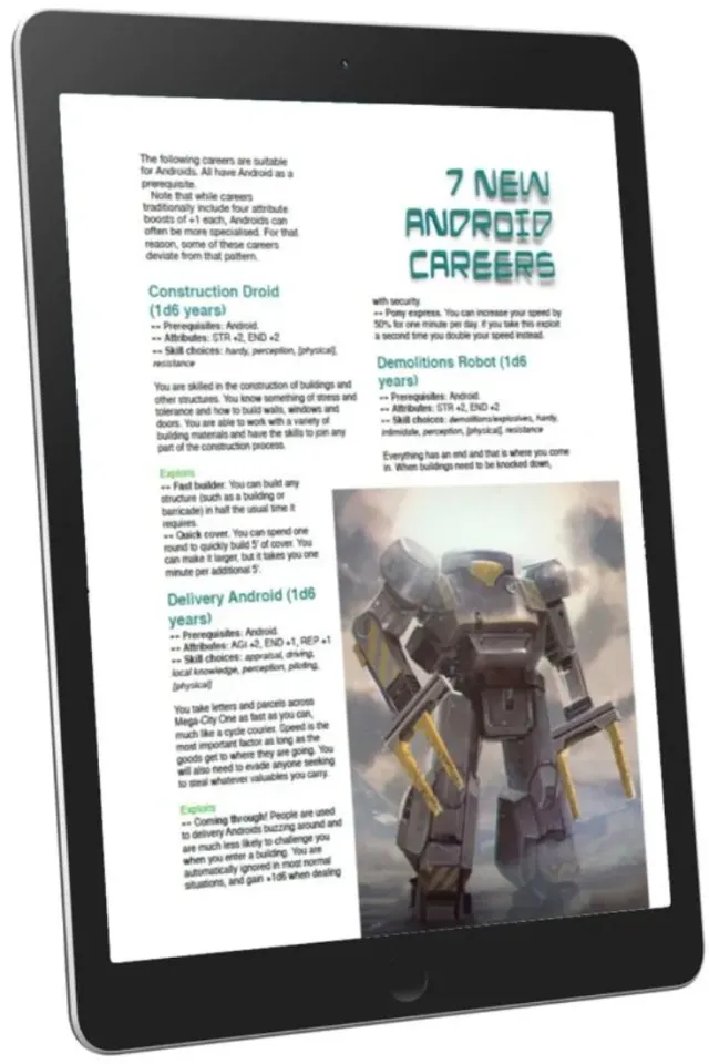 EN Publishing WOIN 7 New Android Careers rollspel PDF android