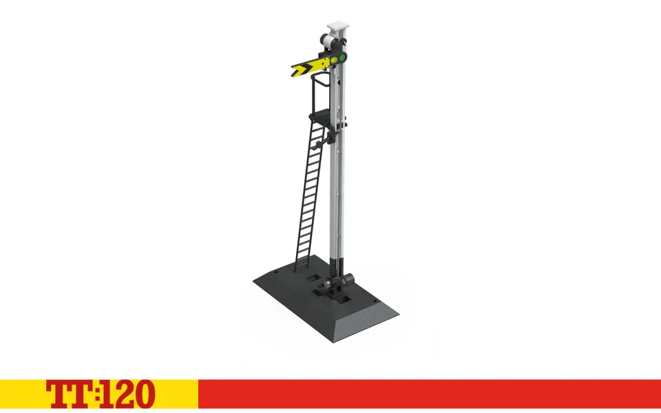 Hornby TT:120 Distant Signal modellsignal färdigbyggd
