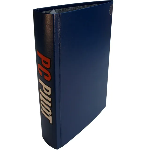 PC Pilot Binder tidningspärm för 12 nummer