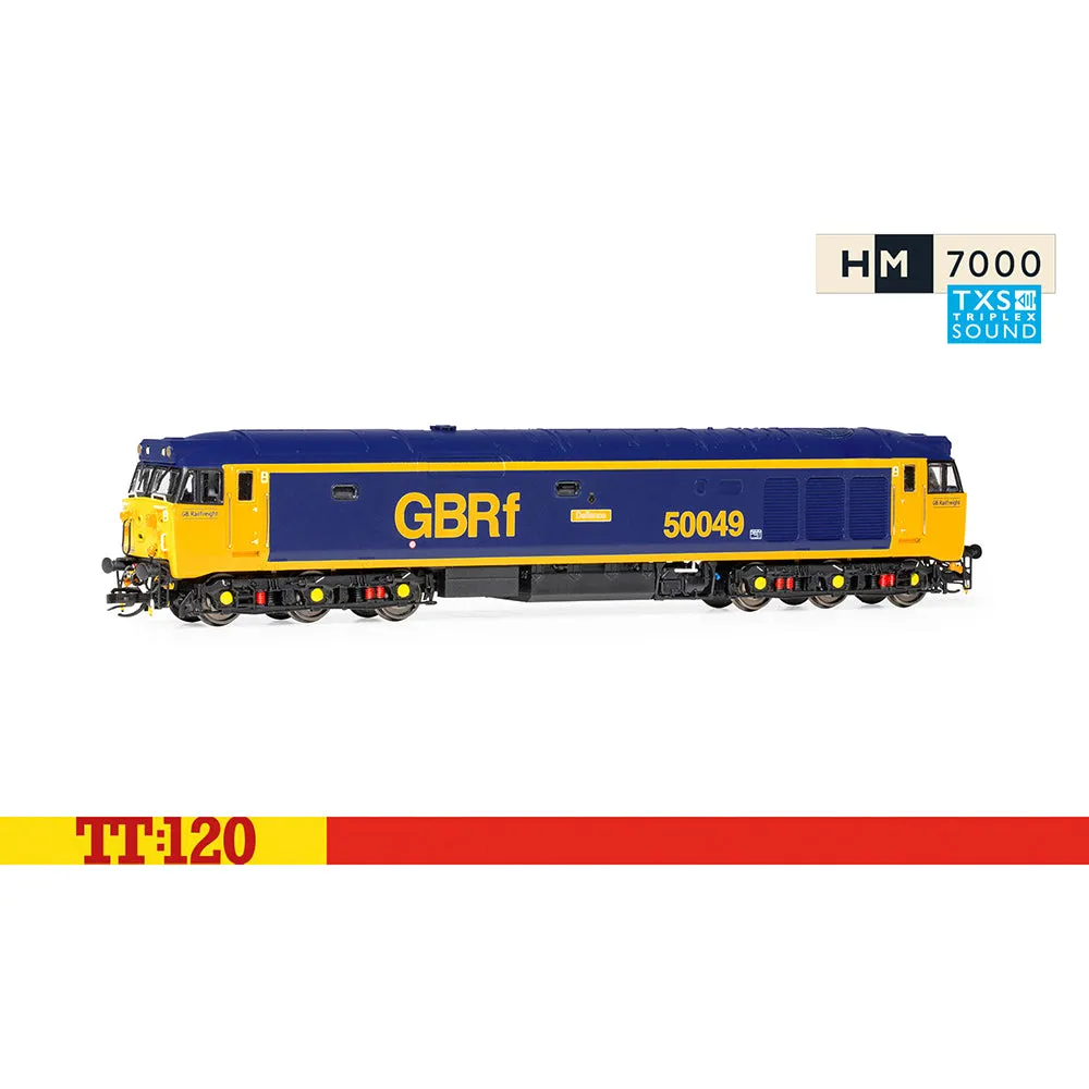 Hornby TT:120 Class 50 50049 modellok ljud GBRf